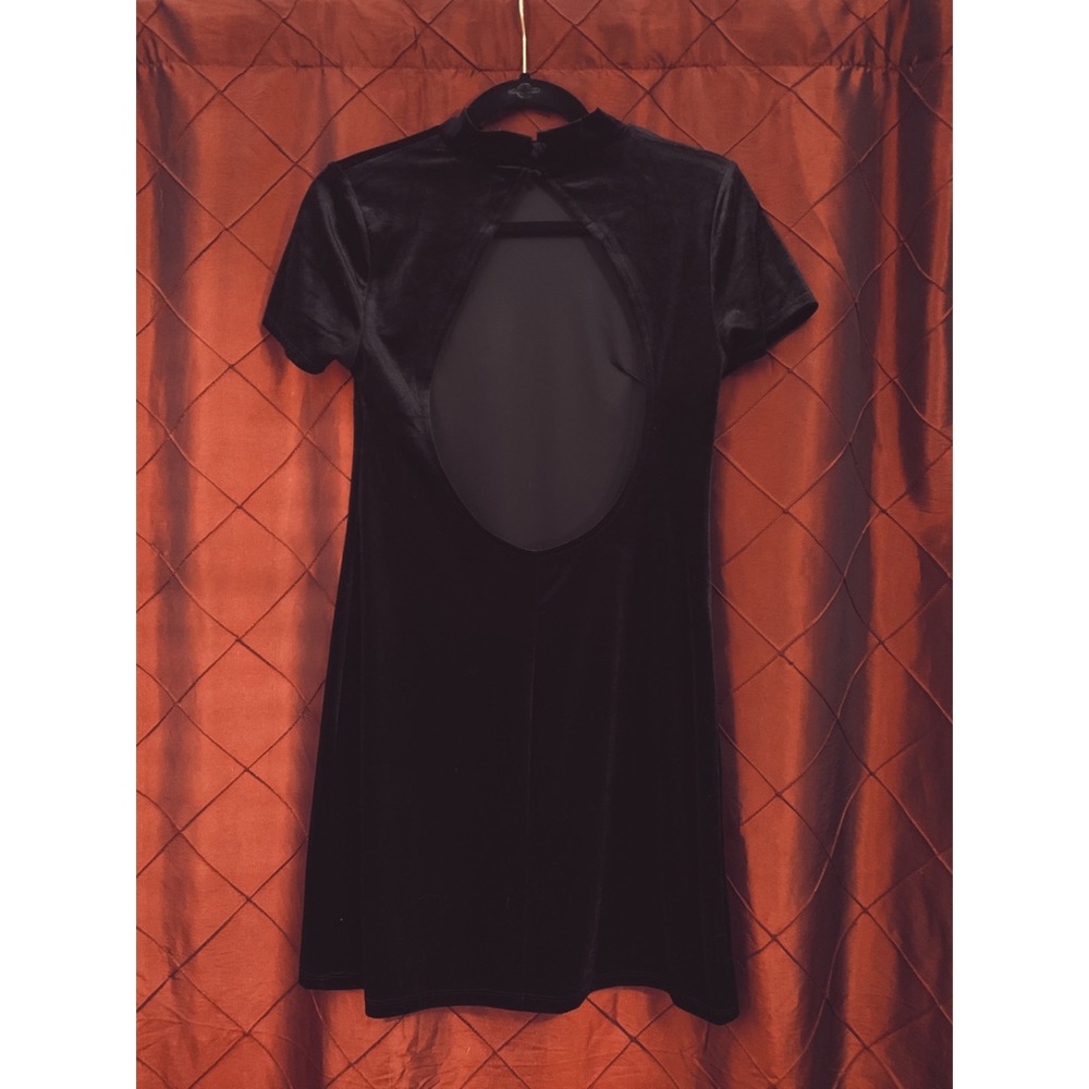Forever 21 Velvet Little Black Dress